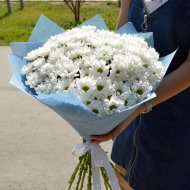 Букет цветов «Облако хризантем» L Букет цветов «Облако хризантем» L
